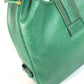 HERMES Vintage Sac Eau Bag Tote Bag Shoulder Bag Courchevel Unisex Green