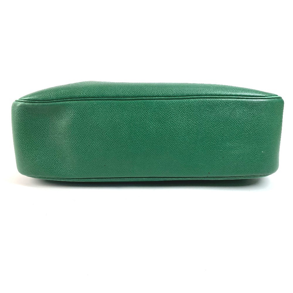 HERMES Vintage Sac Eau Bag Tote Bag Shoulder Bag Courchevel Unisex Green