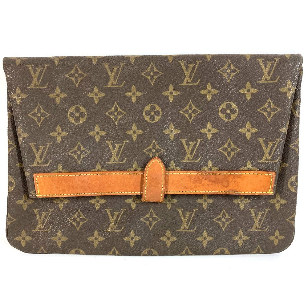LOUIS VUITTON M51805 Monogram Vintage Pochette Pliant Bag Document Bag Flap Second Bag Clutch Bag Monogram Canvas Unisex Brown