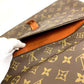 LOUIS VUITTON M51805 Monogram Vintage Pochette Pliant Bag Document Bag Flap Second Bag Clutch Bag Monogram Canvas Unisex Brown