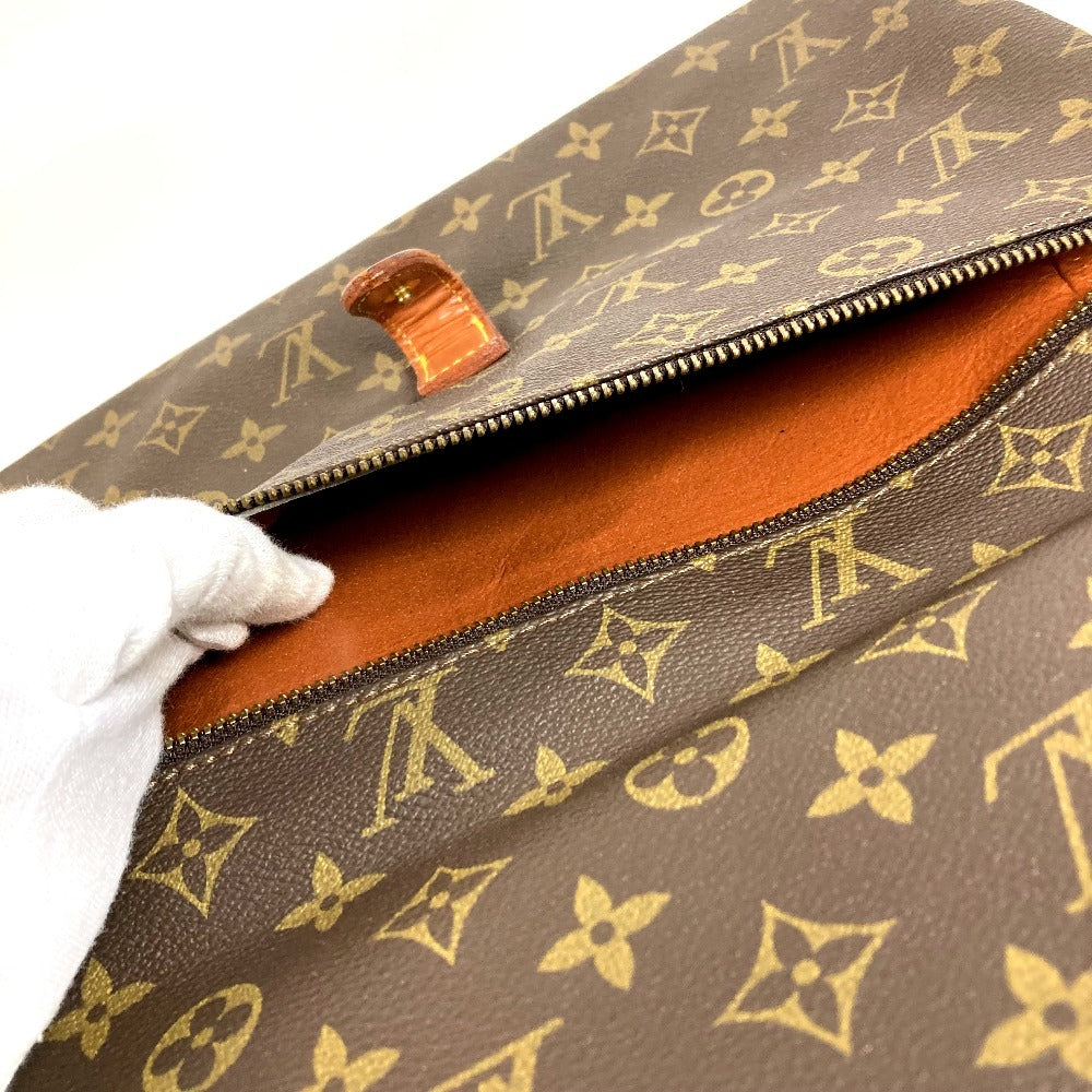 LOUIS VUITTON M51805 Monogram Vintage Pochette Pliant Bag Document Bag Flap Second Bag Clutch Bag Monogram Canvas Unisex Brown