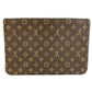 LOUIS VUITTON M51805 Monogram Vintage Pochette Pliant Bag Document Bag Flap Second Bag Clutch Bag Monogram Canvas Unisex Brown