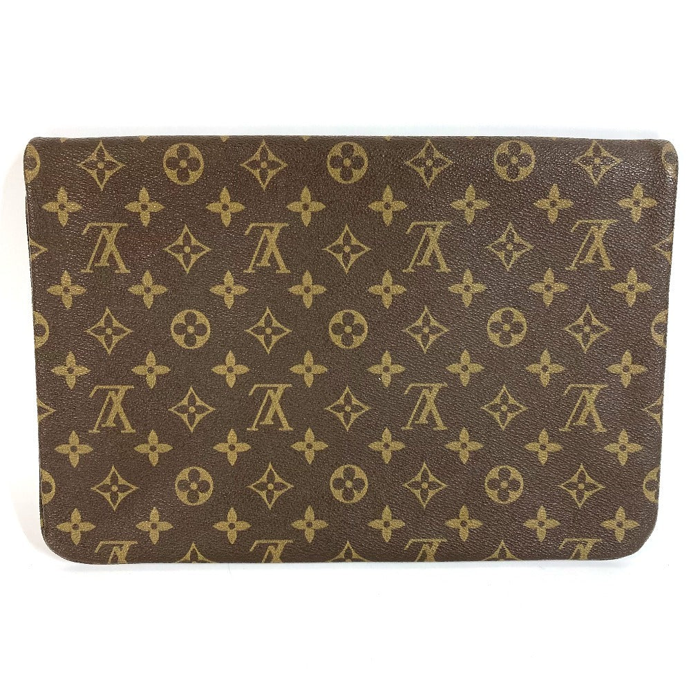 LOUIS VUITTON M51805 Monogram Vintage Pochette Pliant Bag Document Bag Flap Second Bag Clutch Bag Monogram Canvas Unisex Brown