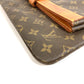 LOUIS VUITTON M51805 Monogram Vintage Pochette Pliant Bag Document Bag Flap Second Bag Clutch Bag Monogram Canvas Unisex Brown
