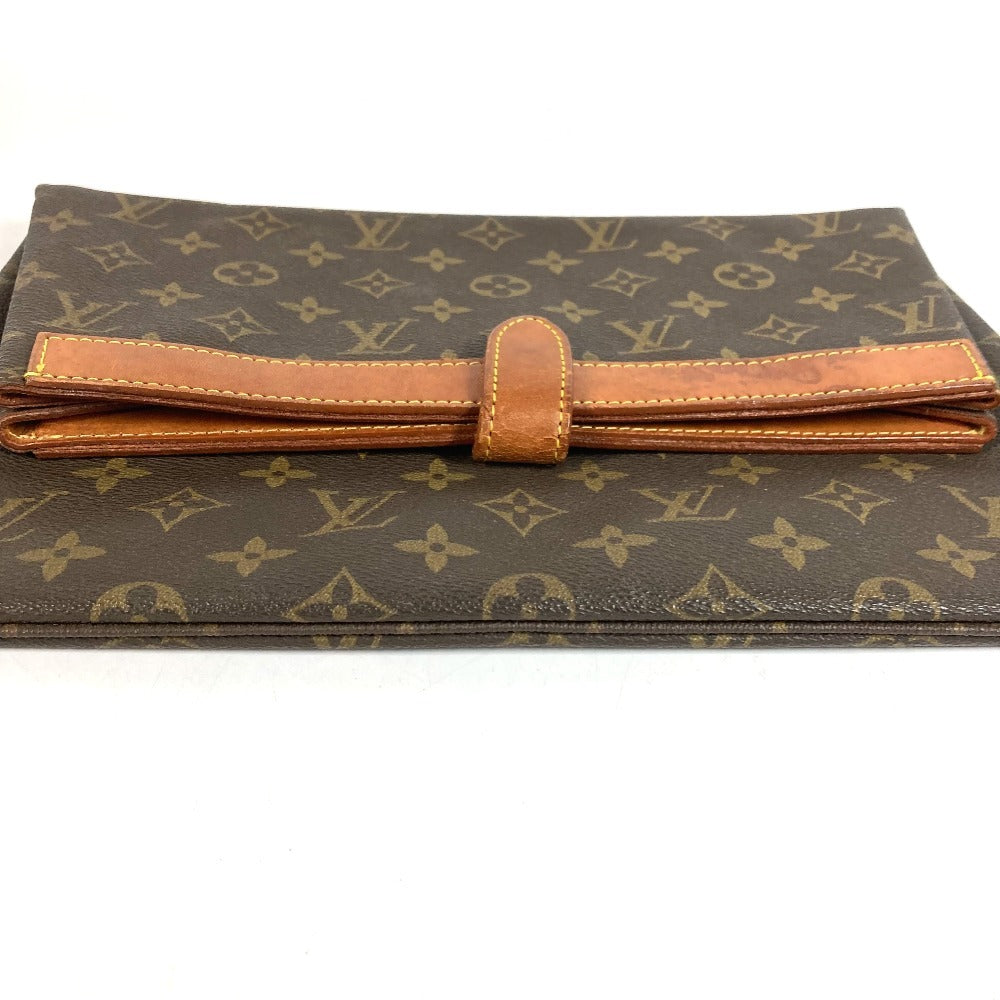 LOUIS VUITTON M51805 Monogram Vintage Pochette Pliant Bag Document Bag Flap Second Bag Clutch Bag Monogram Canvas Unisex Brown