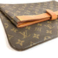 LOUIS VUITTON M51805 Monogram Vintage Pochette Pliant Bag Document Bag Flap Second Bag Clutch Bag Monogram Canvas Unisex Brown