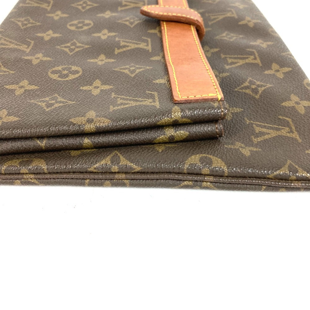 LOUIS VUITTON M51805 Monogram Vintage Pochette Pliant Bag Document Bag Flap Second Bag Clutch Bag Monogram Canvas Unisex Brown