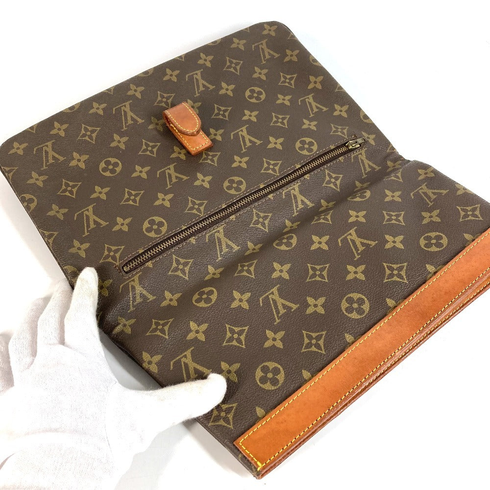 LOUIS VUITTON M51805 Monogram Vintage Pochette Pliant Bag Document Bag Flap Second Bag Clutch Bag Monogram Canvas Unisex Brown