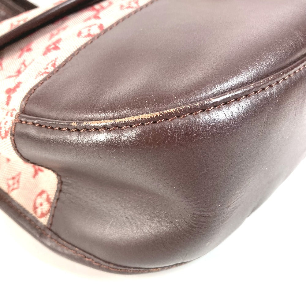 LOUIS VUITTON M92171 Monogram Mini Bérangère Flap Bag, Crossbody Pochette, Shoulder Bag, Monogram Mini Canvas, Women's, Cherry Red
