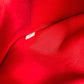 CHANEL Vintage Logo Fur Bag Shoulder Tote Bag Shoulder Bag Fur Women's Red