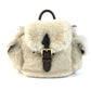 LOUIS VUITTON M11919 LV SKI Nano Teddy Backpack Backpack Bag 3-Way Bag Shoulder Bag Handbag Backpack Shearling Unisex Crème Beige