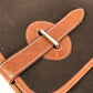 HERMES Buenaventura MM Buenaventura MM Bag Handbag Briefcase Tote Bag Flap Business Bag Leather/Canvas Unisex Brown