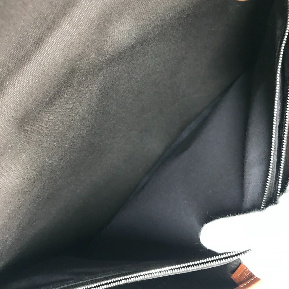 HERMES Buenaventura MM Buenaventura MM Bag Handbag Briefcase Tote Bag Flap Business Bag Leather/Canvas Unisex Brown