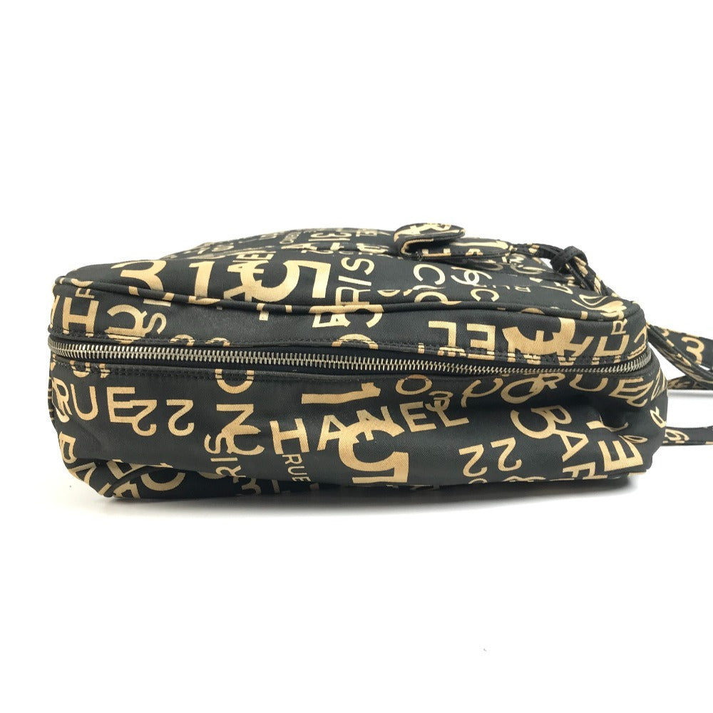 CHANEL バイシーライン CC ココマーク ロゴ カバン バッグ 肩掛け トートバッグ ショルダーバッグ キャンバス ユニセックス ブラック