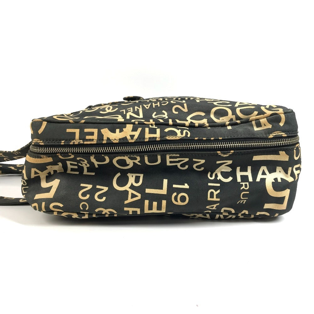CHANEL バイシーライン CC ココマーク ロゴ カバン バッグ 肩掛け トートバッグ ショルダーバッグ キャンバス ユニセックス ブラック