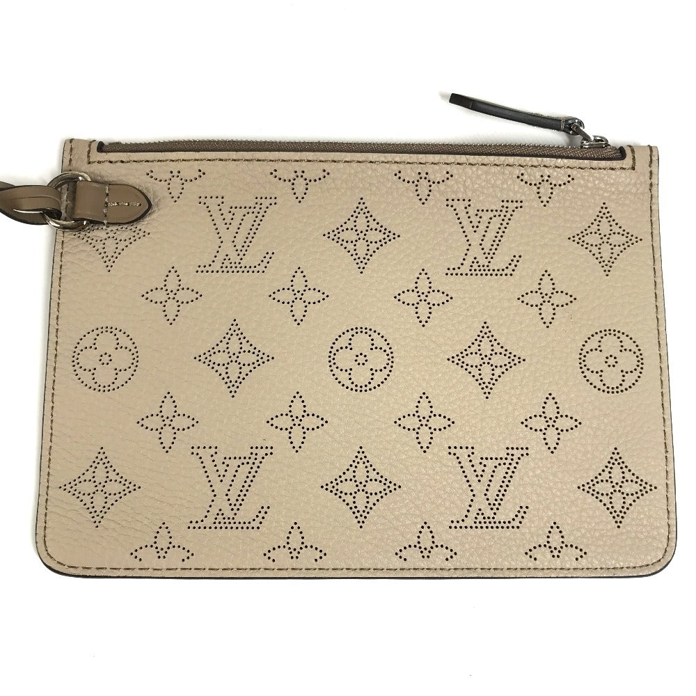 LOUIS VUITTON M54403 Monogram Mahina Girolata Bag Tote Bag Handbag Monogram Mahina Leather Women's Galet Beige