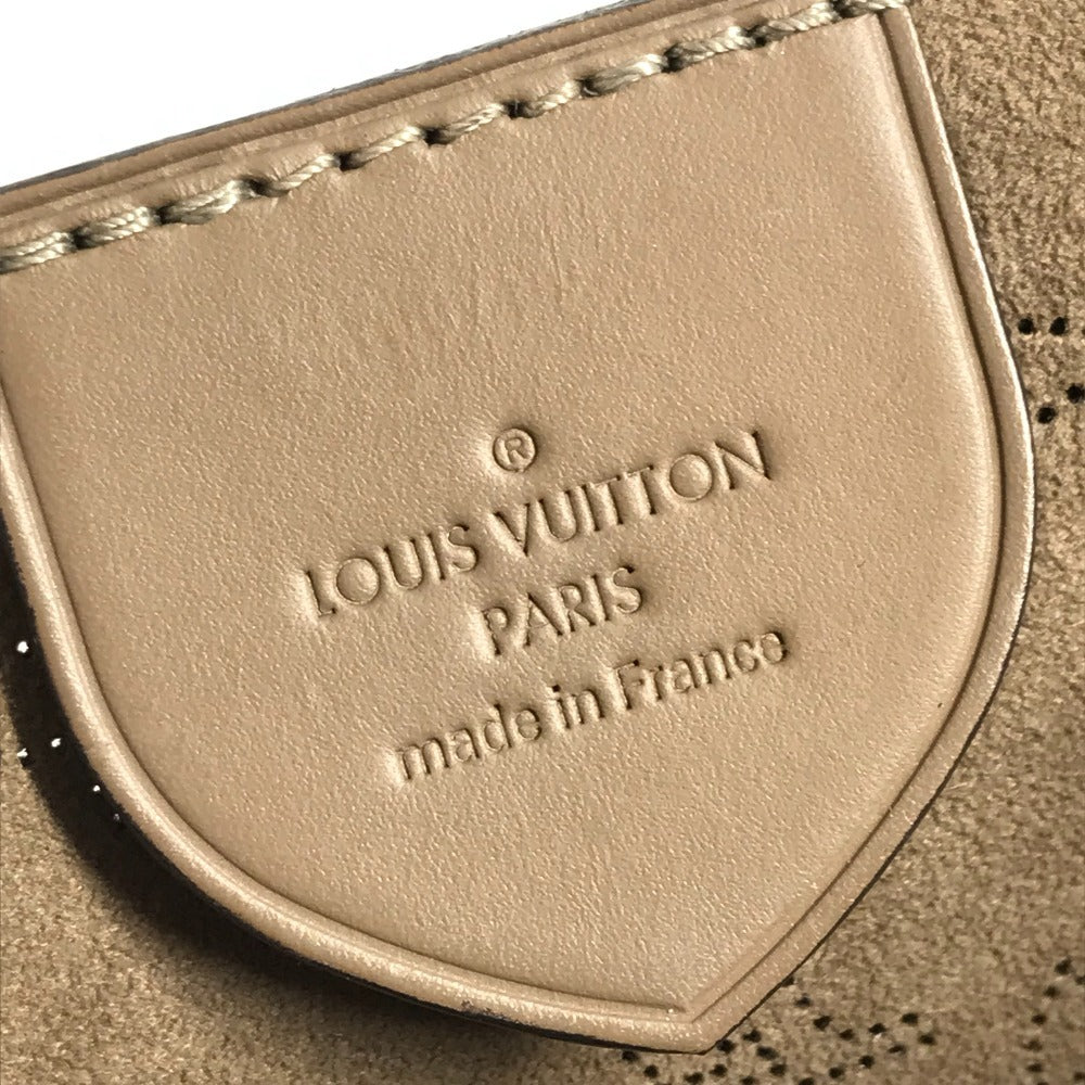 LOUIS VUITTON M54403 Monogram Mahina Girolata Bag Tote Bag Handbag Monogram Mahina Leather Women's Galet Beige