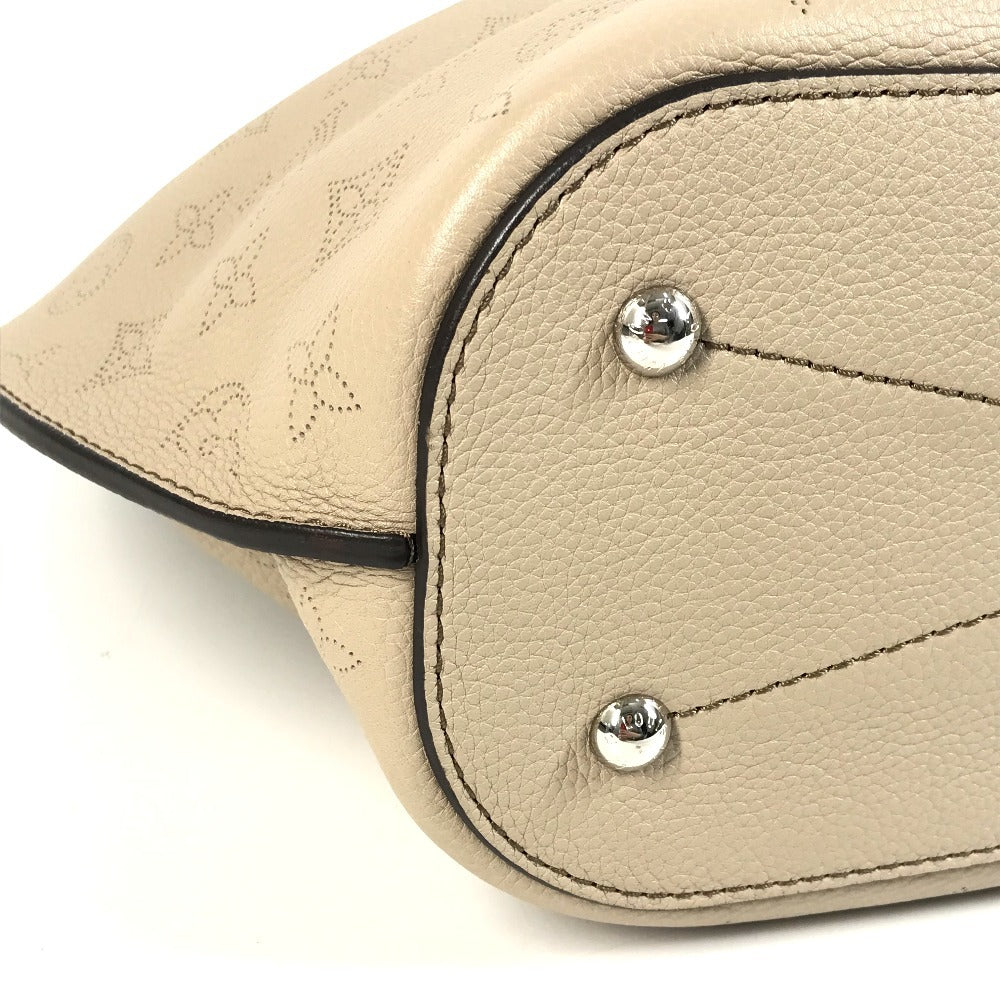 LOUIS VUITTON M54403 Monogram Mahina Girolata Bag Tote Bag Handbag Monogram Mahina Leather Women's Galet Beige