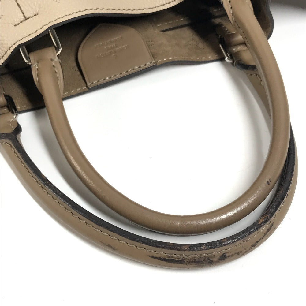 LOUIS VUITTON M54403 Monogram Mahina Girolata Bag Tote Bag Handbag Monogram Mahina Leather Women's Galet Beige