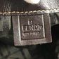 FENDI ヴィンテージ ズッカ ロゴ 折り畳み エコバッグ カバン バッグ 肩掛け トートバッグ ハンドバッグ ショルダーバッグ キャンバス ユニセックス ブラウン