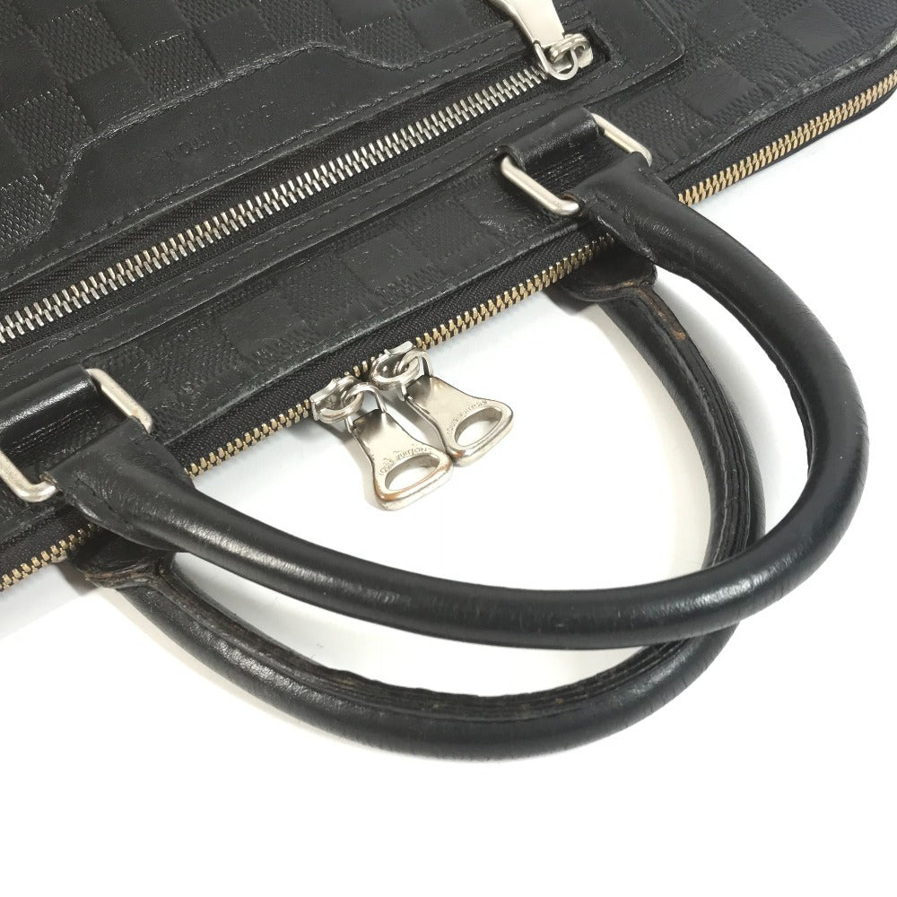 LOUIS VUITTON N41019 Damier Infini Avenue Briefcase Bag Handbag Shoulder Bag 2-Way Bag Business Bag Damier Infini Leather Unisex Noir Black