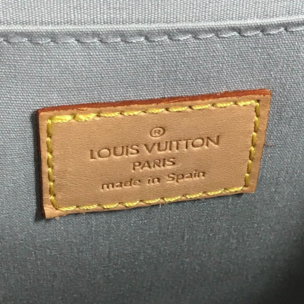 LOUIS VUITTON M91378 Monogram Vernis Maple Drive Bag Handbag Monogram Vernis Women's Perle White