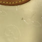 LOUIS VUITTON M91378 Monogram Vernis Maple Drive Bag Handbag Monogram Vernis Women's Perle White