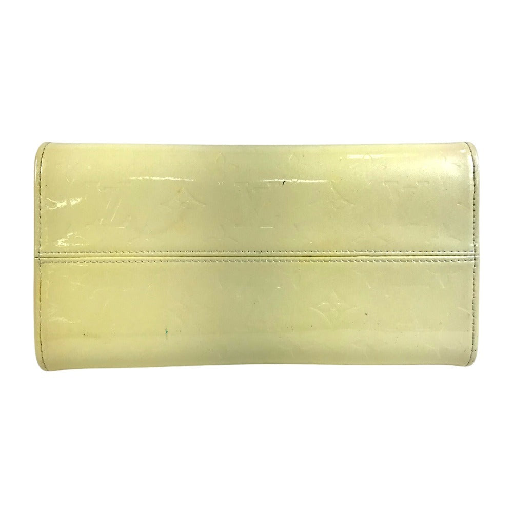 LOUIS VUITTON M91378 Monogram Vernis Maple Drive Bag Handbag Monogram Vernis Women's Perle White