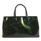 LOUIS VUITTON M93684 Monogram Vernis Wilshire PM Wilshire PM Bag Tote Bag Handbag Monogram Vernis Women's Bleu Nuit Blue