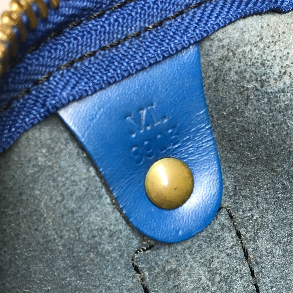 LOUIS VUITTON M42945 Epi Keepall 60 Keepall 60 Travel Bag Boston Bag Bag Boston Bag Epi Leather Unisex Toledo Blue Blue