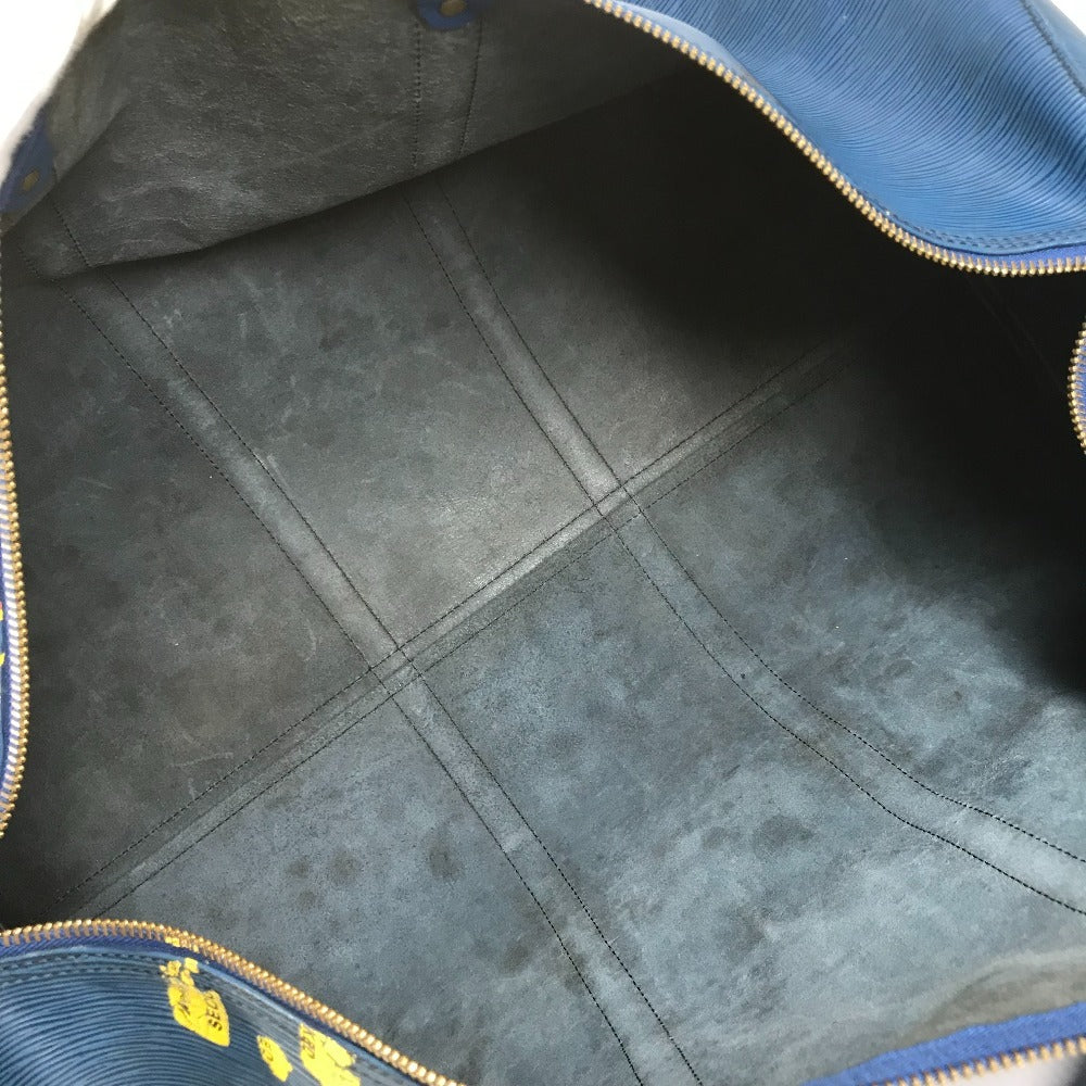 LOUIS VUITTON M42945 Epi Keepall 60 Keepall 60 Travel Bag Boston Bag Bag Boston Bag Epi Leather Unisex Toledo Blue Blue