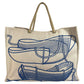 HERMES Beach Bag Talassa Bag Logo Handbag Shoulder Bag Boston Bag Tote Bag Shoulder Bag Cotton Unisex Beige