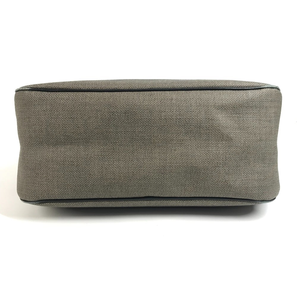 BVLGARI Collezione S.Bulgari Logo Bag Crossbody 2-way Bag Tote Bag Shoulder Bag PVC/Leather Unisex Gray