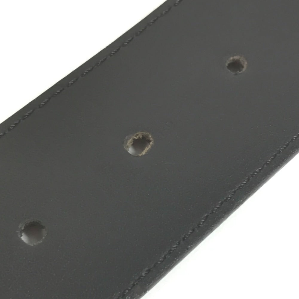 LOUIS VUITTON M9229V Epi Ceinture LV Initial Buckle Belt Bottoms Belt Epi Leather Unisex Noir Black