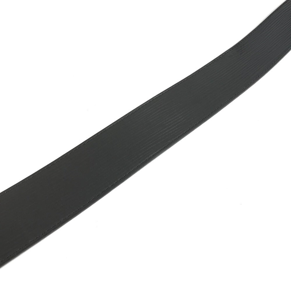 LOUIS VUITTON M9229V Epi Ceinture LV Initial Buckle Belt Bottoms Belt Epi Leather Unisex Noir Black