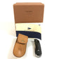 LOUIS VUITTON M80023 LVCUP Louis Vuitton Cup Folding Sea Knife with Case Interior Knife SS Unisex Black