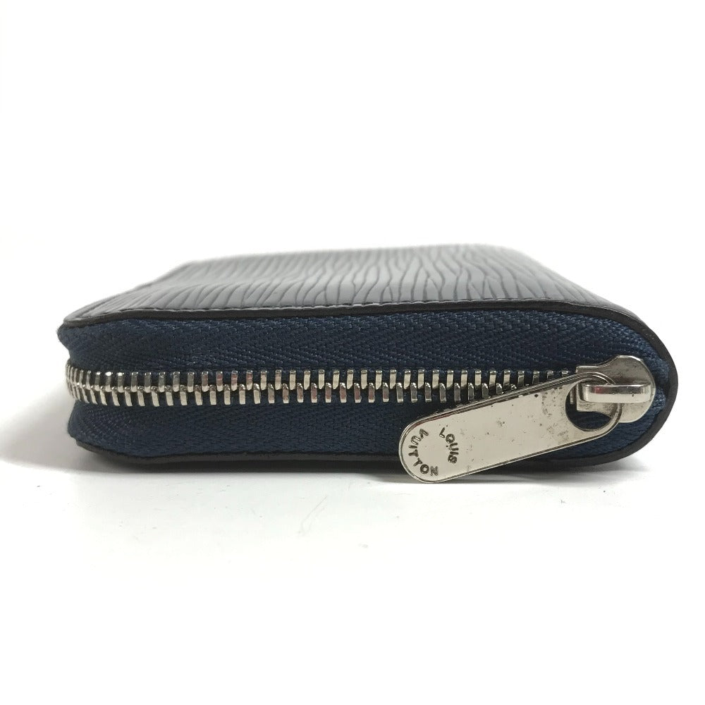 LOUIS VUITTON M60384 Epi Zippy Coin Purse Zippy Coin Purse Wallet Coin Holder Round Fastener Coin Case Epi Leather Unisex Indigo Blue Blue