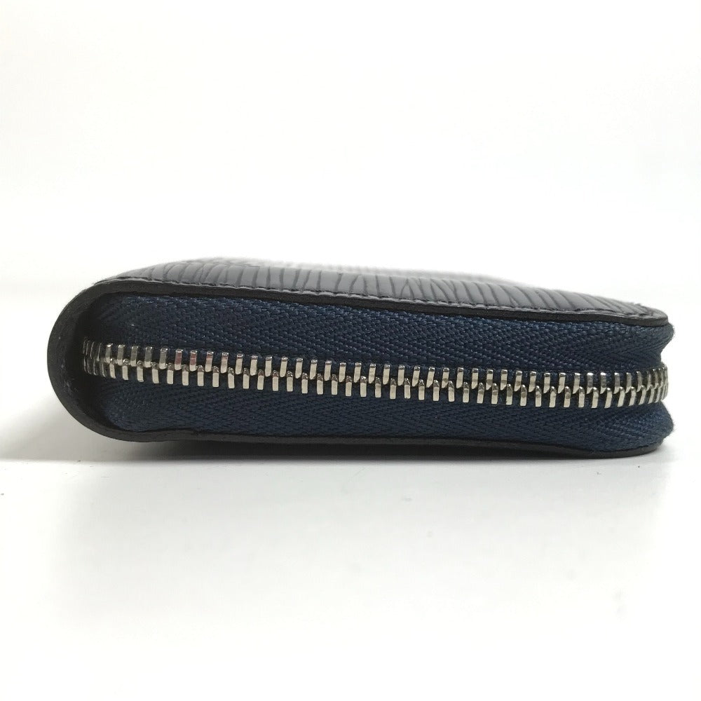 LOUIS VUITTON M60384 Epi Zippy Coin Purse Zippy Coin Purse Wallet Coin Holder Round Fastener Coin Case Epi Leather Unisex Indigo Blue Blue