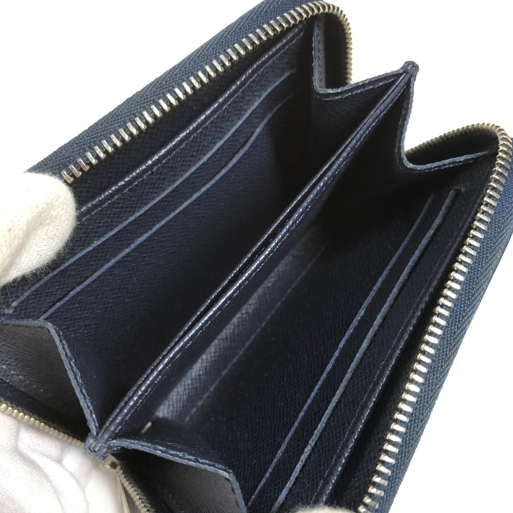 LOUIS VUITTON M60384 Epi Zippy Coin Purse Zippy Coin Purse Wallet Coin Holder Round Fastener Coin Case Epi Leather Unisex Indigo Blue Blue