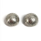 HERMES Zodiac Accessories Jewelry Earrings Metal Unisex Silver