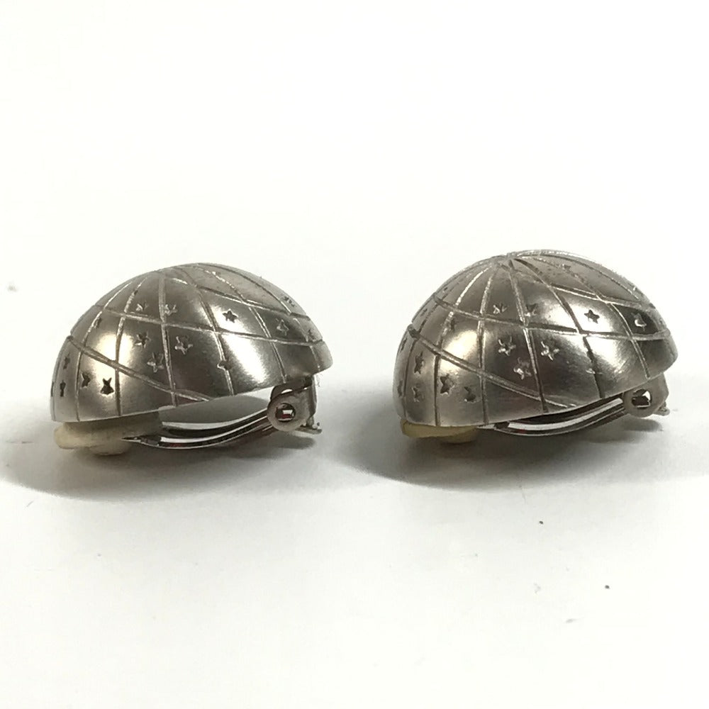 HERMES Zodiac Accessories Jewelry Earrings Metal Unisex Silver