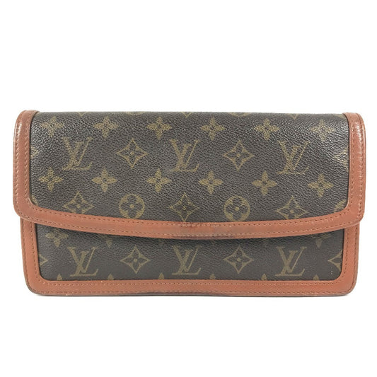 LOUIS VUITTON M51812 Monogram Pochette Dam PM Pochette Dam PM Pouch Bag Flap Clutch bag MonogramCanvas Brown Used