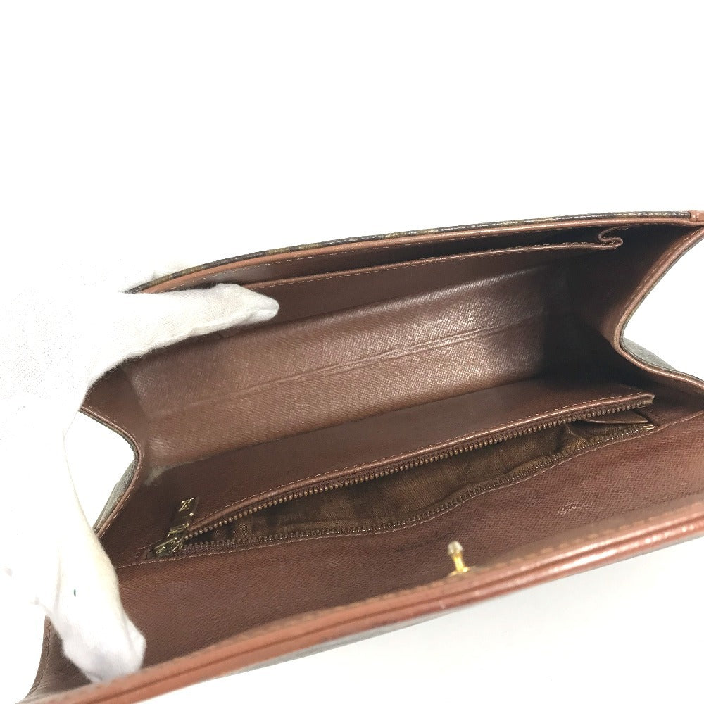 LOUIS VUITTON M51812 Monogram Pochette Dam PM Pochette Dam PM Pouch Bag Flap Clutch bag MonogramCanvas Brown Used