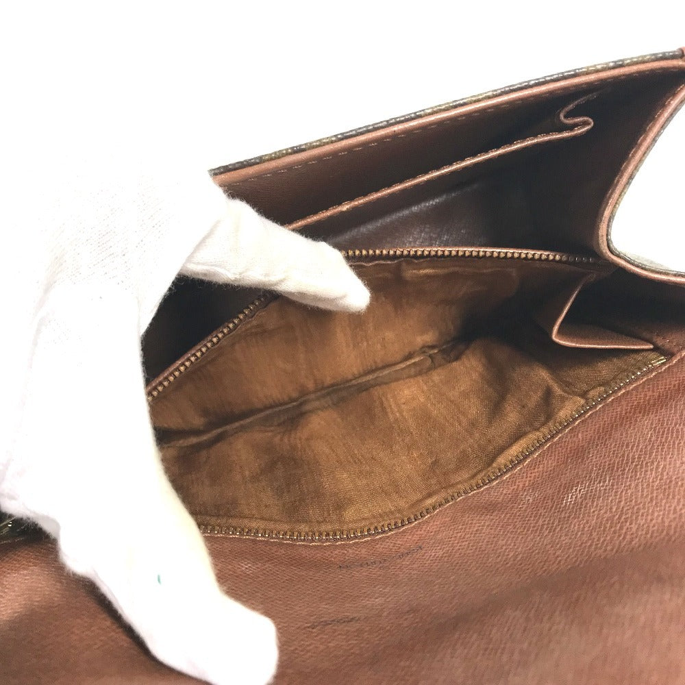 LOUIS VUITTON M51812 Monogram Pochette Dam PM Pochette Dam PM Pouch Bag Flap Clutch bag MonogramCanvas Brown Used