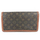 LOUIS VUITTON M51812 Monogram Pochette Dam PM Pochette Dam PM Pouch Bag Flap Clutch bag MonogramCanvas Brown Used