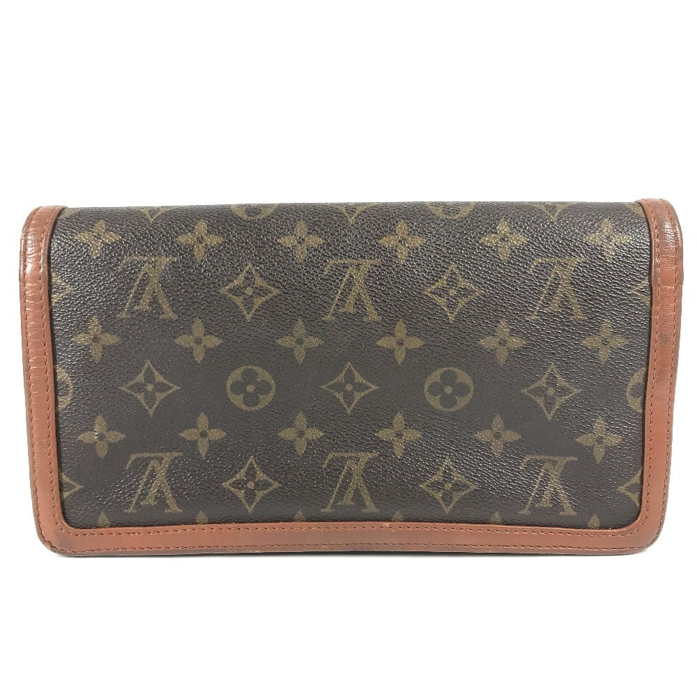 LOUIS VUITTON M51812 Monogram Pochette Dam PM Pochette Dam PM Pouch Bag Flap Clutch bag MonogramCanvas Brown Used