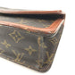 LOUIS VUITTON M51812 Monogram Pochette Dam PM Pochette Dam PM Pouch Bag Flap Clutch bag MonogramCanvas Brown Used