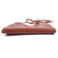 HERMES Vintage Onimetou Bag Crossbody Pochette Shoulder Bag Leather Unisex Brown