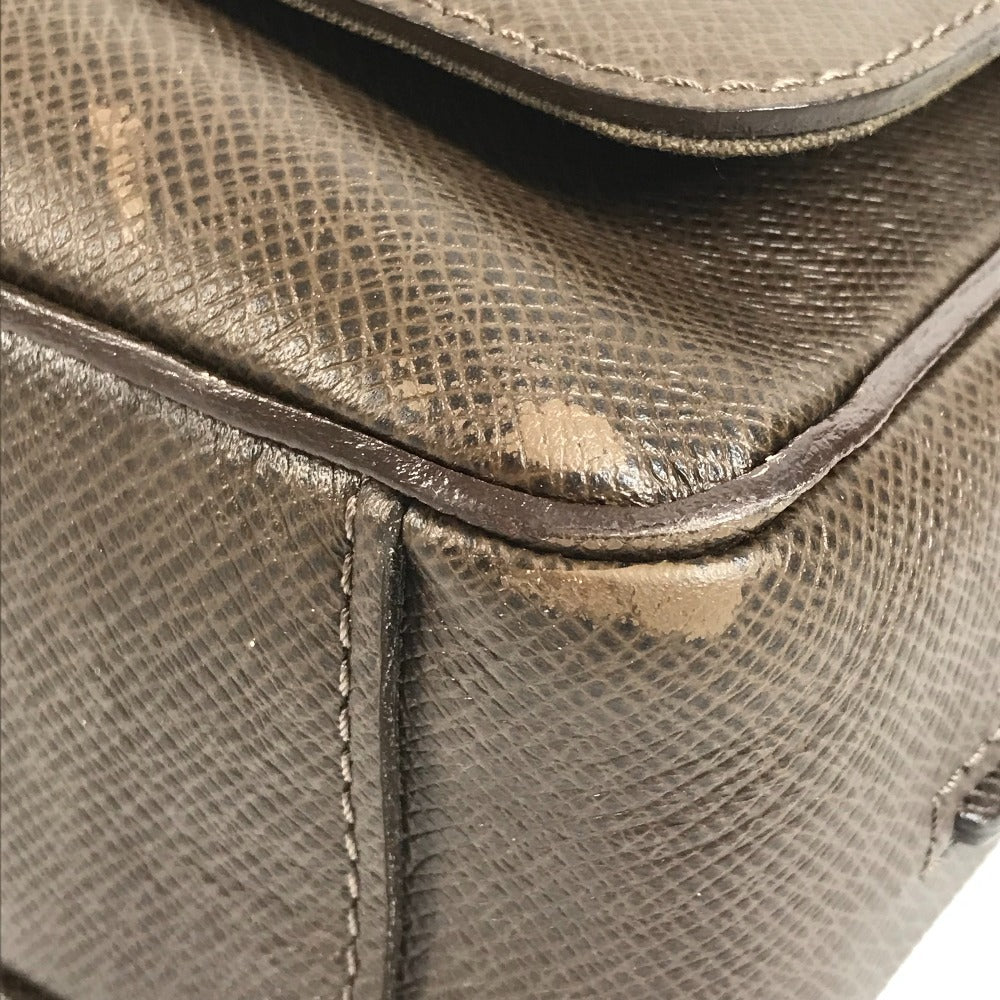 LOUIS VUITTON M32688 Taiga Miro Bag Crossbody Flap Messenger Bag Shoulder Bag Taiga Leather Unisex Brown