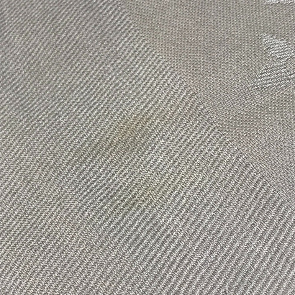LOUIS VUITTON Monogram Shawl, Large Monogram, Apparel Accessory, Stole, Fringe Scarf, Shawl, Wool, Unisex, Beige